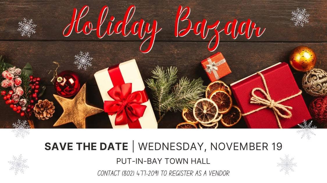 Holiday Bazaar at Put-in-Bay, Ohio